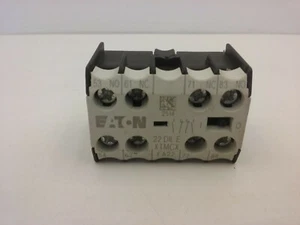 MINI CONTACTOR BLOQUE DE CONTACTO AUXILIAR EATON 22 DILE-XTMCX-FA22 4 NC NNB - Imagen 1 de 5