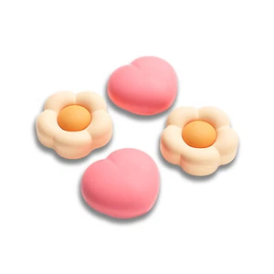 GeekShare NS2 Thumb Grip Caps for Nintendo Switch 2 Bloom-Heart Joystick Caps - Picture 1 of 4