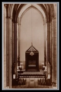 Raro Pre 1941 LA CATEDRAL DE SAN JUAN EL DIVINO CIUDAD DE NUEVA YORK NAVE TEMPORAL - Imagen 1 de 2
