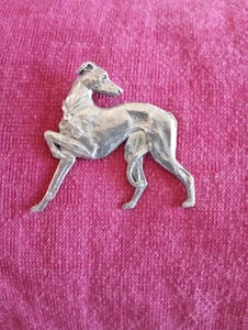 Pin estilizado Whippet Greyhound #12A Joyería para perros por Cindy A. Conter - Imagen 1 de 1