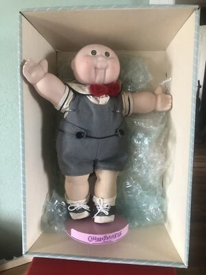 Cabbage Patch Porcelain Doll Cabbage Patch Boy Timothy David #4887 By  Xavier — 第 1/4 张图片