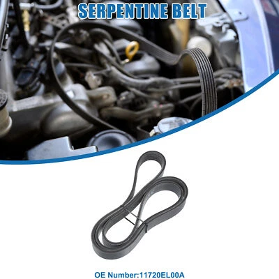 Cinturón Serpentine Cinturón Acanalado en V Nº11720EL00A para Nissan Versa 1.8L 2007-2012 Foto 1 de 4