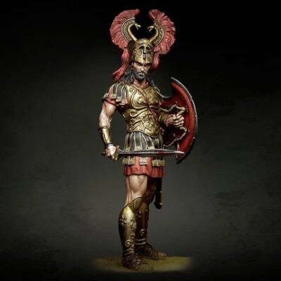 Roman General Resin Figure Model Kit 1/24 Scale Unassembled Unpainted Toys - Image 1 of 4