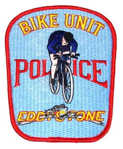 EDDYSTONE – BIKE UNIT - PENNSYLVANIA PA Sheriff Police Patch BIKER BICYCLE ~ - Picture 1 of 1