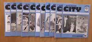 Manchester City 1973/74 Selection of Home League Programmes from menu - Picture 1 of 12