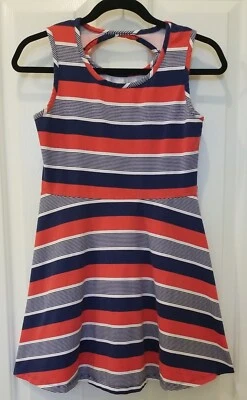 Vestido Niñas XL 14 Rojo Blanco Azul 4 de Julio Paz Patriótica EE. UU. Por Epic Threads Foto 1 de 4