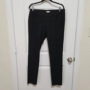 Bar III Women's 10 Black Snake Print Skinny Pants Low Rise Stretch Casual - Picture 1 of 6