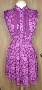 Matilda Jane Women's One Way Dress Size Xsmall Wish You Were Here Ruffles - Picture 1 of 4