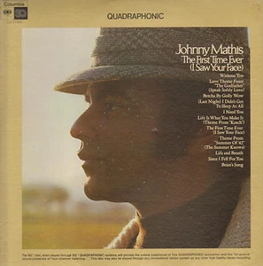 Johnny Mathis - The First Time Ever (I Saw Your Face) - Quadraphonic LP - Picture 1 of 1