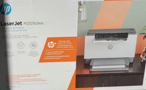 HP LaserJet M209dwe Monochrome Laser Printer w/ bonus 6 months HP+ Instant Ink - Bild 1 von 1