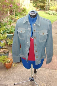Principles size 12 cotton blend blue fitted smarter denim/ jean style jacket - Picture 1 of 9