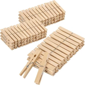 Alfileres para ropa 100 un., pinzas para ropa de madera de 4 pulgadas grandes 100 un. - 4 - Imagen 1 de 7