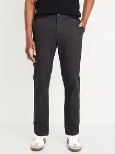 Pantalone chino uomo Old Navy slim integrato flex rotazione 34x32 grigio scuro elasticizzato NUOVO - Foto 1 di 11