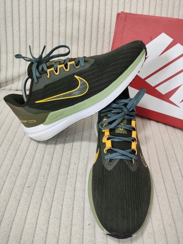 Sneakers uomo Nike Air Winflo 9 superficie dura corsa maglia leggera taglia UK 9