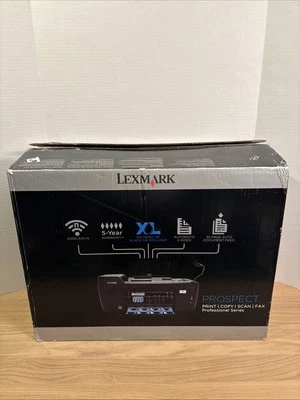 Lexmark Prospect Pro205 Professional Wireless 4 In 1 Inkjet Printer Fax “No Ink” - Image 1 of 4