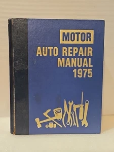 Vintage Motor's Auto Repair Manual 38th Edition 1975 1st Printing 1969-75 Models - Picture 1 of 7