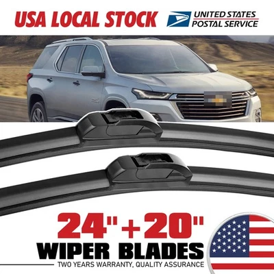 Limpiaparabrisas delantero para Hyundai Genesis 2012-2014 24"+20" toda temporada Foto 1 de 4