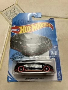 (1) Hot Wheels 2020 Main Line #81/250 2018 Honda Civic Type R Honda 2/5 schwarz - Bild 1 von 3
