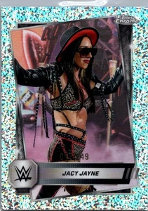 2025 Topps Chrome WWE - Jacy Jayne #50 Speckle Refractor /249 - Picture 1 of 2