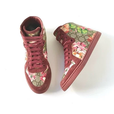 Zapatillas altas Gucci Coda GG monograma floral 36 Foto 1 de 4