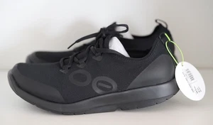 $149 Oofos Para hombres Oomg Sport LS Bajo Negro Cómodo Zapatos de Recuperación 10.5 - Imagen 1 de 5