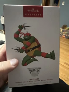 Hallmark 2024 Teenage Mutant Ninja Turtles Raphael Ornament ~ Neu in OVP - Bild 1 von 9