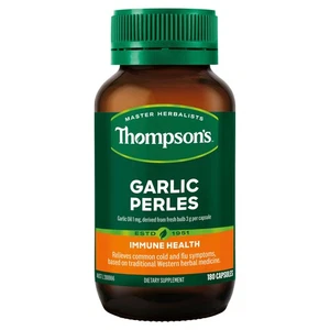 Perlas de ajo de Thompson 180 cápsulas - Imagen 1 de 3