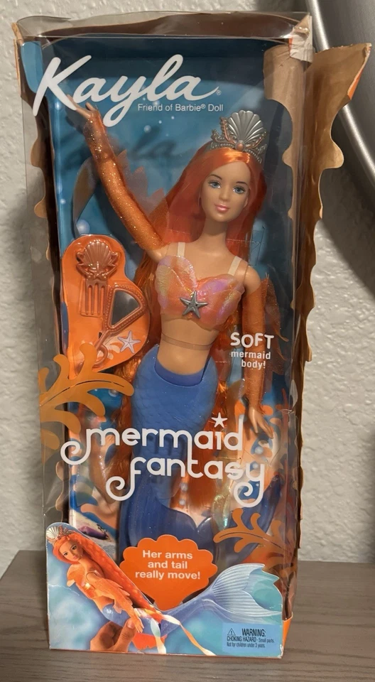 Mattel 2002 Kayla Mermaid Fantasy Doll #56764 Friend of Barbie - Image 1 of 4