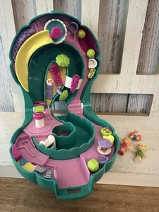 Polly Pocket Vintage 1995 Splash 'n Slide Waterpark Bluebird Compacto - 3 Figuras - Imagen 1 de 10