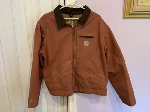 Vintage Carhartt WJ097 VRS Jacke Gr. XL Damen gefüttert selten lachsfarben - Bild 1 von 15