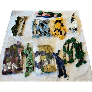 Embroidery Floss Thread Assorted Colors Lot of 72 Skeins Craftways J&P Coats DMC - Picture 1 of 5