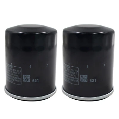 Paquete de 2 filtros de aceite para Arctic Cat 350 366 400 450 500 550 650 700 reemplazados HF621 Foto 1 de 4
