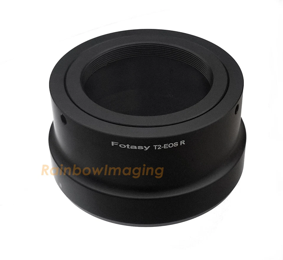 FOTASY Premier Lens Adapter for T2 T Ring Mount lens to Canon EOS R R3 R5 R6 RP Camera