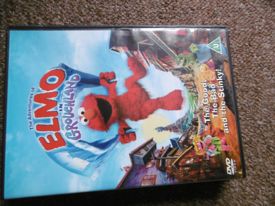 The Adventures of Elmo in Grouchland DVD (2004) Mandy Patinkin VGC - Image 1 of 1