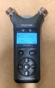More details for tascam dr-07x stereo handheld digital audio recorder