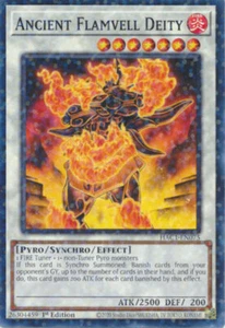 YGO-3x-Near Mint-Ancient Flamvell Deity - HAC1-EN075 - Common - 1st Edition (Due - Picture 1 of 1