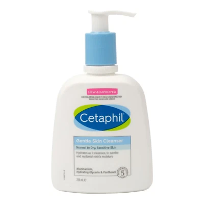 CETAPHIL GENTLE SKIN FACE & BODY CLEANSER FOR DRY SENSITIVE SKIN 236ML