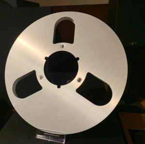 10,5" New Metal Take Up Reel - Silver - NAB HUB For 1/4" TAPE - Bild 1 von 3