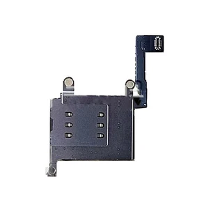 Dual SIM Card Slot Tray with Cable Reader Flex Cable for iPhone 12 Pro Max - Picture 1 of 4