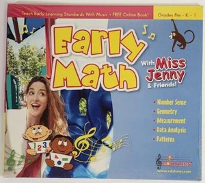 Early Math with Miss Jenny & Friends Grades Pre-K - 1 NEW - Picture 1 of 1