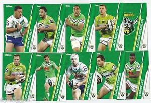 2015 NRL Traders RAIDERS Team Set - Picture 1 of 1