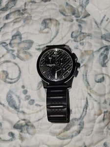 MOVADO VIZIO 83 C5 1890 Chronograph 45MM SS/Carbon Fiber  Quartz - Picture 1 of 2