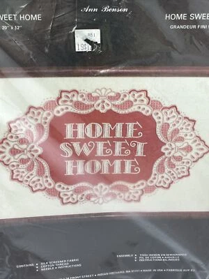 Kit de pespuntes vintage Janlynn Home Sweet Home bordado Ann Benson nuevo Foto 1 de 4
