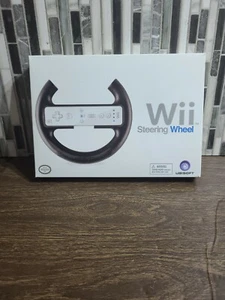 Ubisoft Steering Wheel For Nintendo Wii Racing Wheel holds Wii Remote - Picture 1 of 12