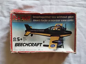 PLAYKIT BEECHCRAFT MODEL KIT IN PLASTICA MODELLINO GIOCATTOLI SICURI COMPLETO - Imagen 1 de 6