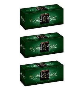 3 NESTLE AFTER EIGHT Mint Chocolate Thins Sweets 200g 7.05oz - Picture 1 of 3