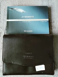 GENUINE KIA CEED 2009-2012 OWNERS MANUAL HANDBOOK WALLET PACK B-952 - Picture 1 of 4