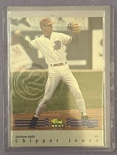 Chipper Jones 1992 Classic Best Bonus Blue Rookie Card #BC7