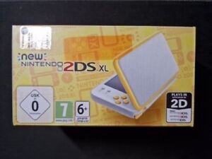 New Nintendo 2ds Xl Bianco Arancione NUOVO DA COLLEZIONE MAI USATO 