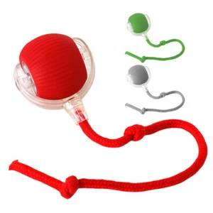Interactive Cat Toys Ball Electric Rolling Ball 3 Modes with Rope Pet Supplies D - Picture 1 of 42